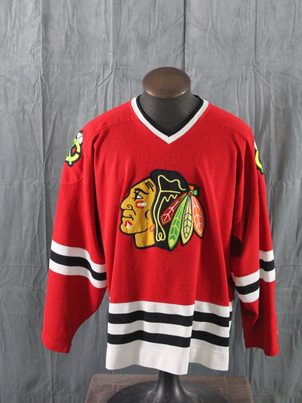 Chicago Blackhawks Jersey (VTG) - 1990s Away Jersey by Starter - Men's 2XL